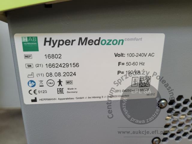 12 - Aparat do ozonoterapii Hyper Medozon Comfort 2024r.