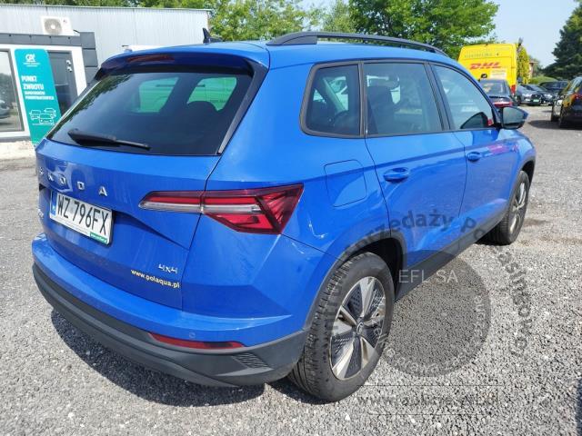 3 - SKODA Karoq 2.0 TDI SCR 4x4 Ambition 2023r. WZ796FX Pojazd znajduje się w firmie ARCTOS GROUP sp. z o.o. Al. Krakowska 7, 02-183 Warszawa