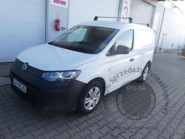 1 - Volkswagen Caddy Cargo 2.0 TDI Furgon 2021r. DW4RE42 Magnice