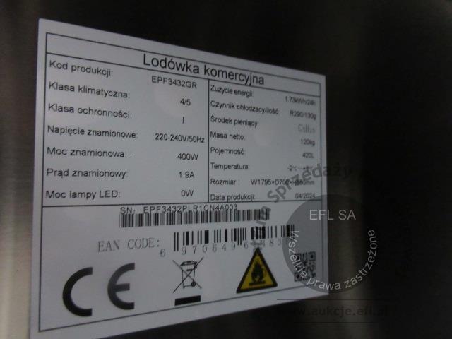 5 - Stół chłodniczy 3-drzwiowy 2024r.