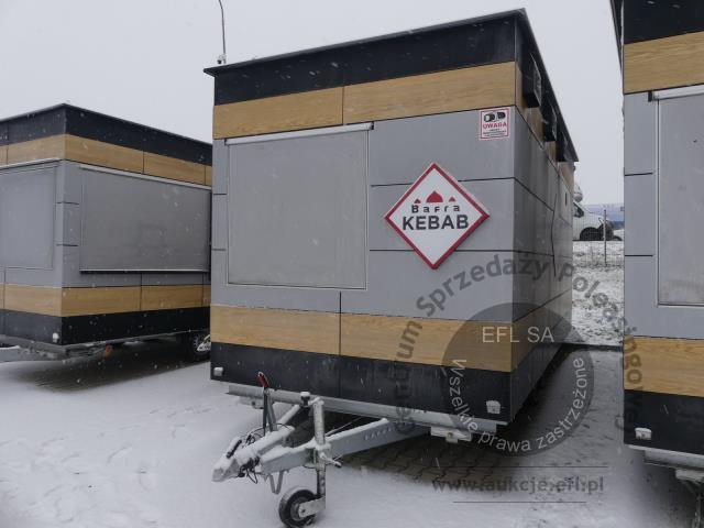 1 - Przyczepa gastronomiczna "KEBAB" Niewiadów B3500 2021r.