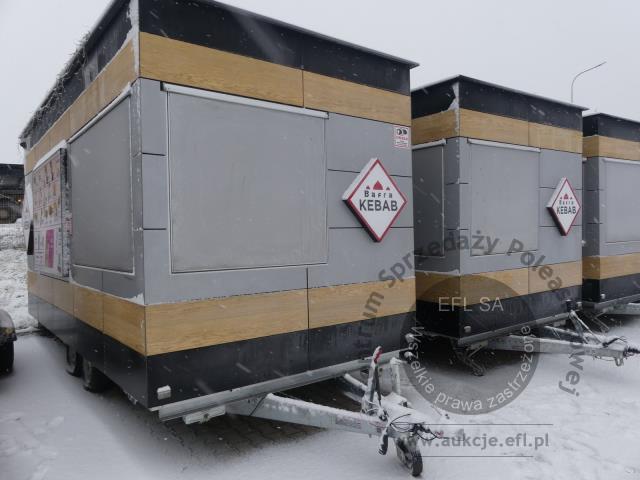 2 - Przyczepa gastronomiczna "KEBAB" Niewiadów B3500 2021r.