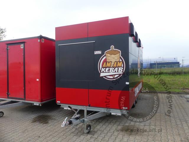 1 - Przyczepa gastronomiczna &quot;KEBAB&quot; NIEWIADÓW  2024r.