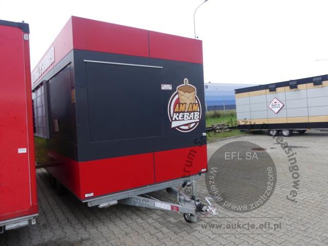 2 - Przyczepa gastronomiczna &quot;KEBAB&quot; NIEWIADÓW  2024r.