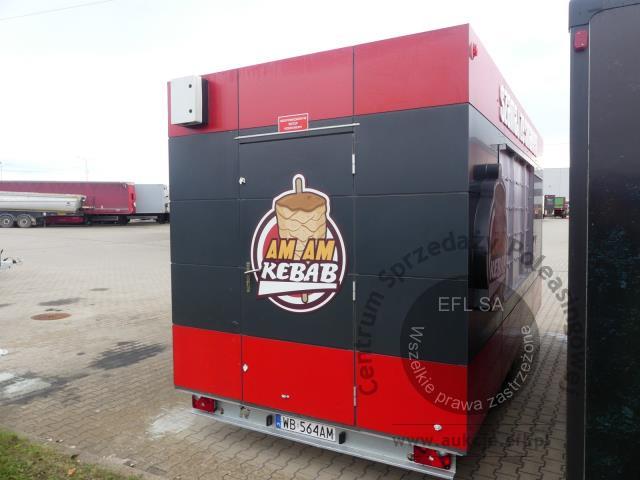 4 - Przyczepa gastronomiczna &quot;KEBAB&quot; NIEWIADÓW  2024r.