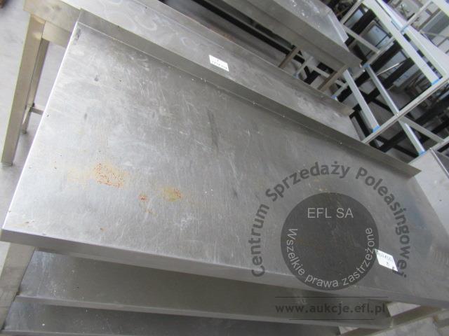 3 - Stół z 2 półkami Stalgast 1500x600x850