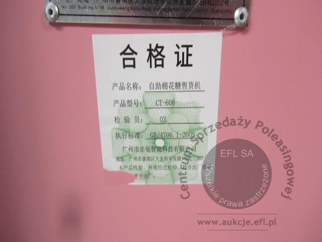 22 - Automat vendingowy - maszyna do produkcji i sprzed