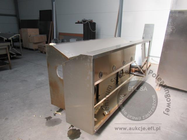 2 - Okap przyścienny Stalgast 5000x1000x450