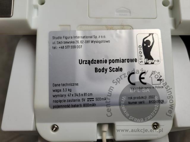 7 - Urządzenie pomiarowe Body Scale 2022r.