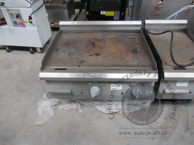 1 - Płyta grillowa elektryczna gładka 800 Stalgast 2021r.