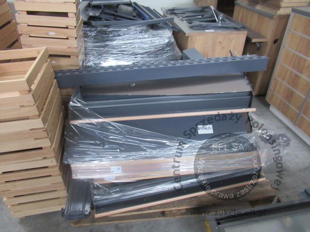 10 - Regały metalowe i meble sklepowe wg specyfikacji