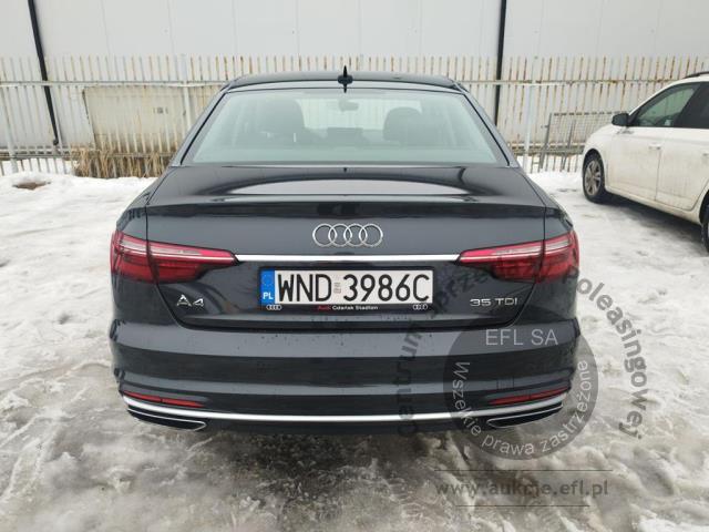 4 - Audi A4 35 TDI mHEV Advanced S tronic Sedan  2022r. WND3986C Pojazd znajduje się w firmie ARCTOS GROUP sp. z o.o. Al. Krakowska 7, 02-183 Warszawa