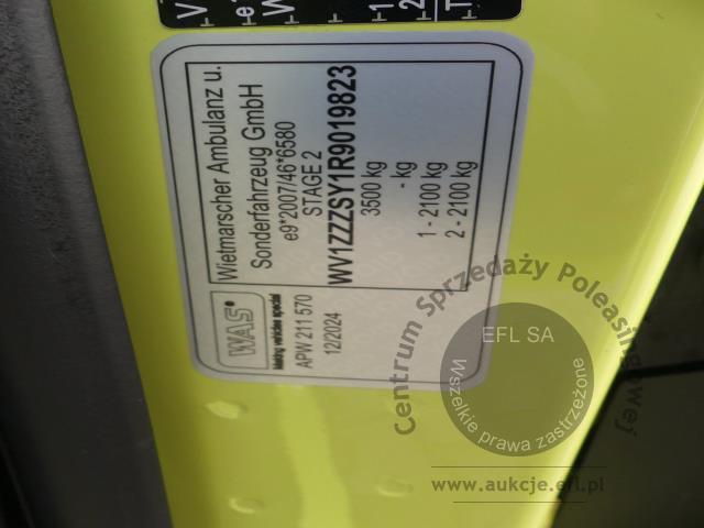 45 - Ambulans WAS VOLKSWAGEN CRAFTER SYN1E / WAS-1 2.0 TDI TYP A 2024r.
