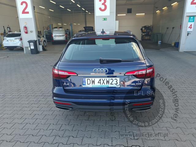 5 - Audi A4 35 TDI mHEV S tronic 2023r. DW4XW23 Pojazd znajduje się w firmie ARCTOS GROUP sp. z o.o. Al. Krakowska 7, 02-183 Warszawa