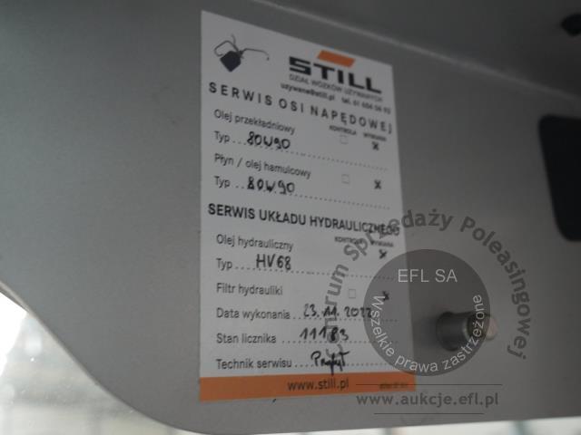 20 - Wózek widłowy elektryczny STILL RX20-20P 2018r.