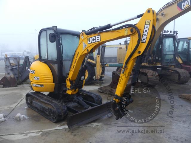 2 - Koparka gąsienicowa JCB 8026 CTS 2016r.