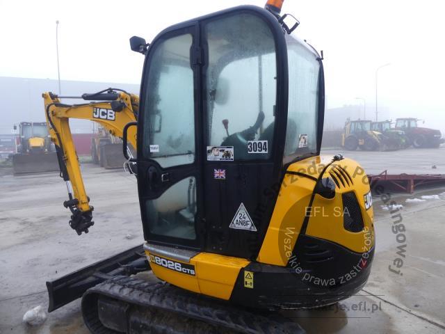 3 - Koparka gąsienicowa JCB 8026 CTS 2016r.