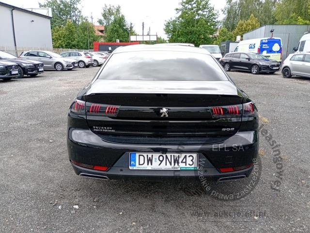 5 - Peugeot  508  2021r. DW9NW43 Pojazd znajduje się w firmie ARCTOS GROUP sp. z o.o. Al. Krakowska 7, 02-183 Warszawa