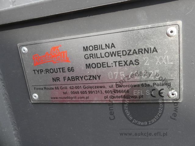 15 - Mobilny grill TA-NO ROUTE 66 TEXAS 2XXL 2025r.