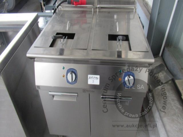 1 - Frytkownica elektryczna Electrolux 2x15L  2023r.