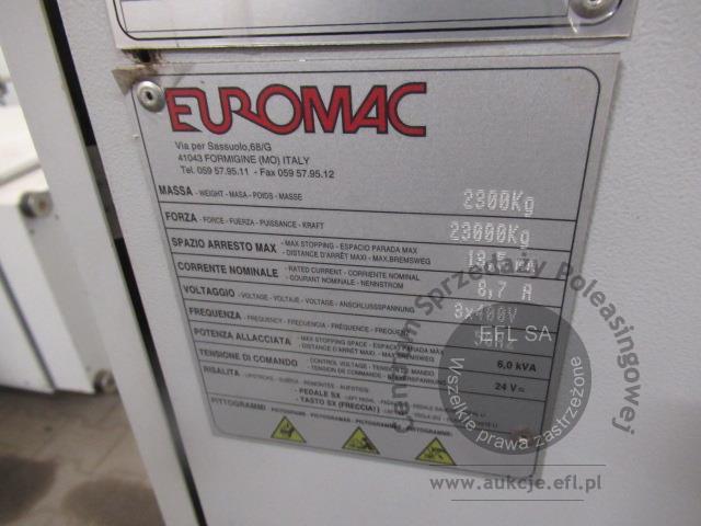 18 - Elektryczna prasa krawędziowa EUROMAC FX BEND 1023  2021r.