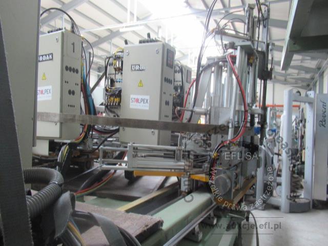 136 - Elementy linii do produkcji okien wg specyfikacji