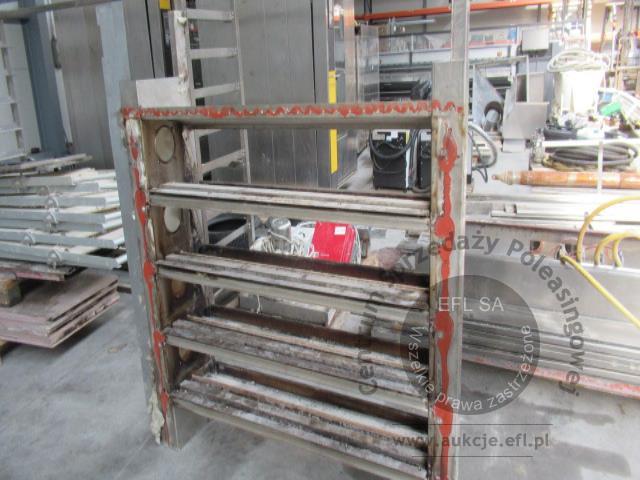 8 - Elementy gazowego pieca piekarniczego TUBIX 421