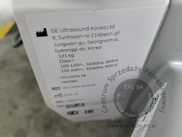 18 - Ultrasonograf GE VOLUSON S8 BT16  2016r.