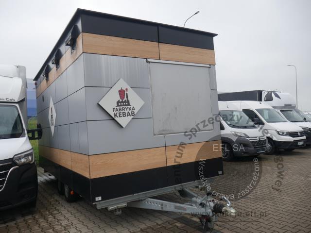 2 - Przyczepa gastronomiczna "KEBAB" NIEWIADÓW 2021r.