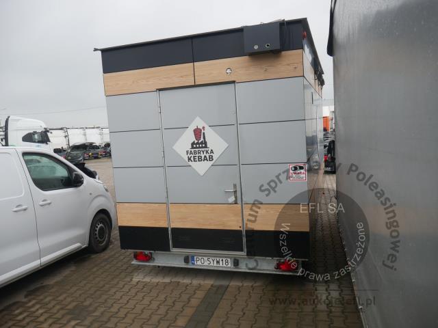 3 - Przyczepa gastronomiczna "KEBAB" NIEWIADÓW 2021r.
