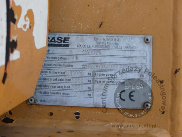 12 - Koparka kołowa CASE WX125  2005r.