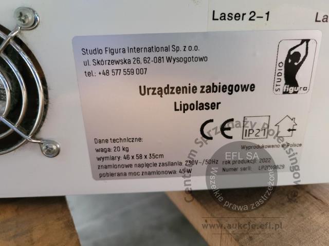 10 - Urządzenie zabiegowe Lipolaser 2022r.