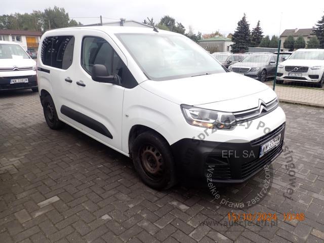 2 - Citroen Berlingo M 1.5 BlueHDI 2020r. WW335SM UWAGA!! Pojazd znajduje się w lokalizacji: Janki, Al. Krakowska 52, 05-090 Janki