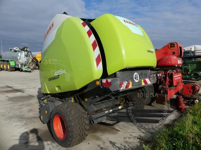 3 - Prasa rolująca Claas 485 RC  2018r.