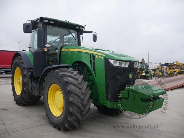 1 - Ciągnik rolniczy JOHN DEERE 8370R 2015r.