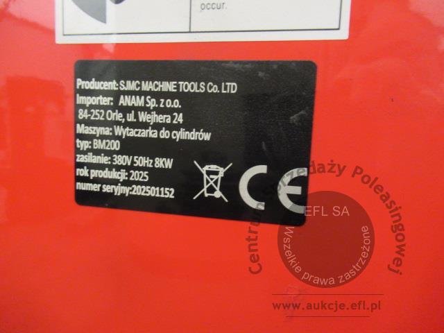 18 - Pionowa frezarko wytaczarka SJMC Machine Tools  2025r.