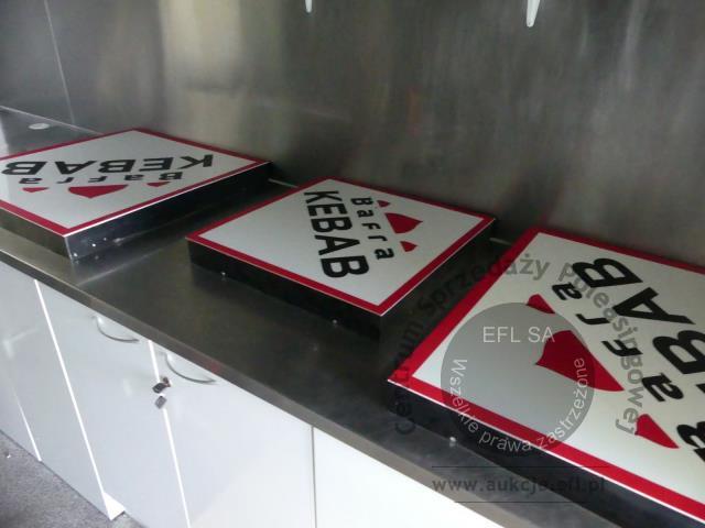 14 - Przyczepa gastronomiczna "KEBAB" NIEWIADÓW 2022r.