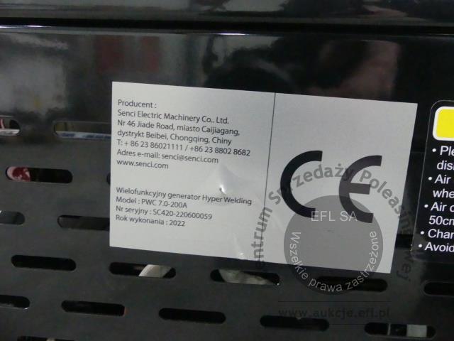 7 - Mobilna stacja robocza 3w1 HYPER WELDING 2022r.