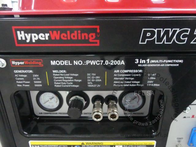 8 - Mobilna stacja robocza 3w1 HYPER WELDING 2022r.