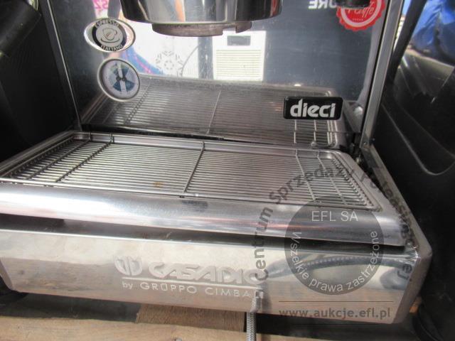 4 - Kolbowy ekspres do kawy - 1 gr CASADIO - DIECI