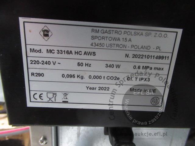 5 - Kostkarka do lodu RM GASTRO model MC -3316A HC AWS 2022r.