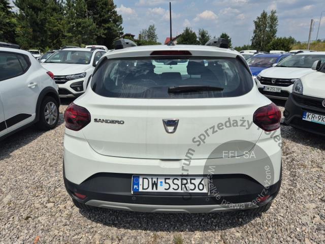 6 - Dacia Sandero Stepway 1.0 TCe Comfor 2022r. DW5SR56 UWAGA!! Pojazd znajduje się w lokalizacji: Janki, Al. Krakowska 52, 05-090 Janki