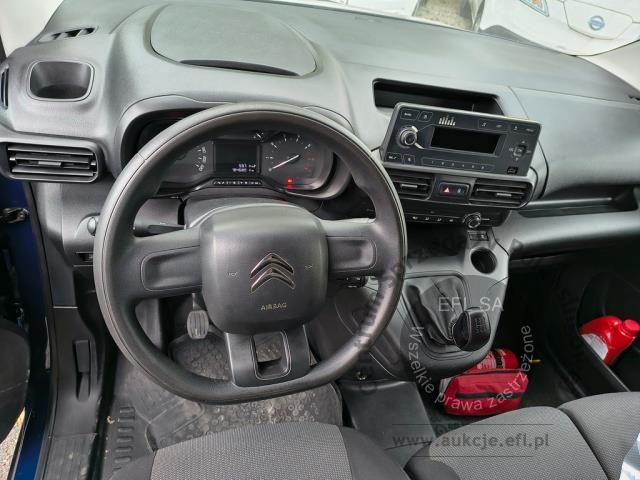 9 - Citroen Berlingo Van 1.5 BlueHDi M Clu 2021r. WW429SN UWAGA!! Pojazd znajduje się w firmie Arctos Sp. z o.o. Warszawa, Al. Krakowska 7, 02-183 Warszawa