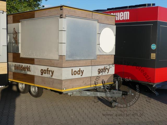 1 - Przyczepa gastronomiczna &quot;LODY GOFRY&quot; Niewiadów 2017r.