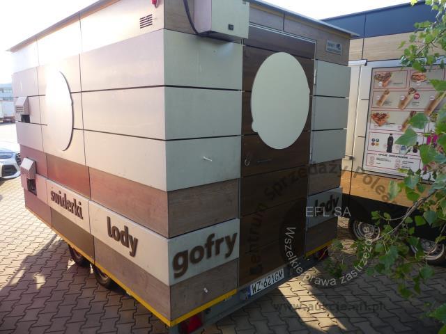 3 - Przyczepa gastronomiczna &quot;LODY GOFRY&quot; Niewiadów 2017r.