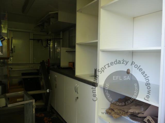 7 - Przyczepa gastronomiczna &quot;LODY GOFRY&quot; Niewiadów 2017r.