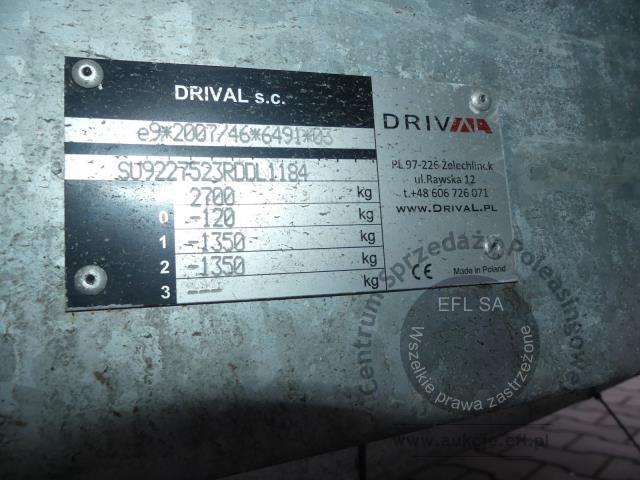 40 - Przyczepa gastronomiczna DRIVAL 2024r.