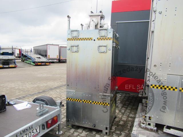 6 - Wieża monitoringu iCam- TOWER  AI 5MQ4-MKII + przyczepka JEGGER JG0751 2024r.
