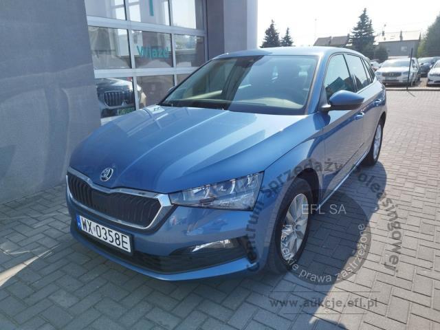 1 - Skoda Scala 1.5 TSI Ambition 2021r. WX0358E UWAGA!! Pojazd znajduje się w lokalizacji: Janki, Al. Krakowska 52, 05-090 Janki