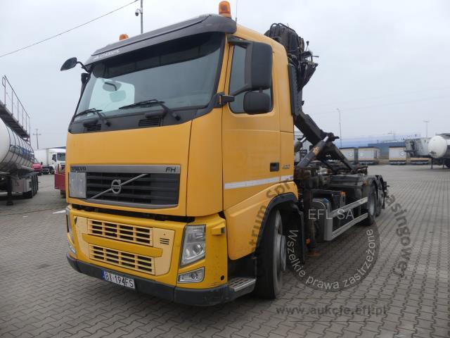 1 - Ciężarówka VOLVO / ELBO FH 420 6X2 2013r. "HAKOWIEC"